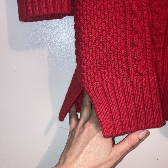 GAP kids red knitted sweater, length is below knee (I am 5’4”), size XXL (14-16) - Picture 6 of 12